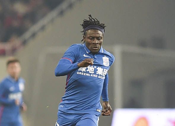 Obafemi Martins Auditions For Rohr With Winner For Shanghai Shenhua In Cup Final