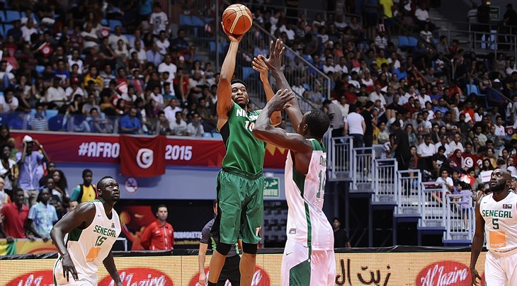 Nigeria's Okoye measures up opponents in FIBA Basketball World Cup Qualifiers