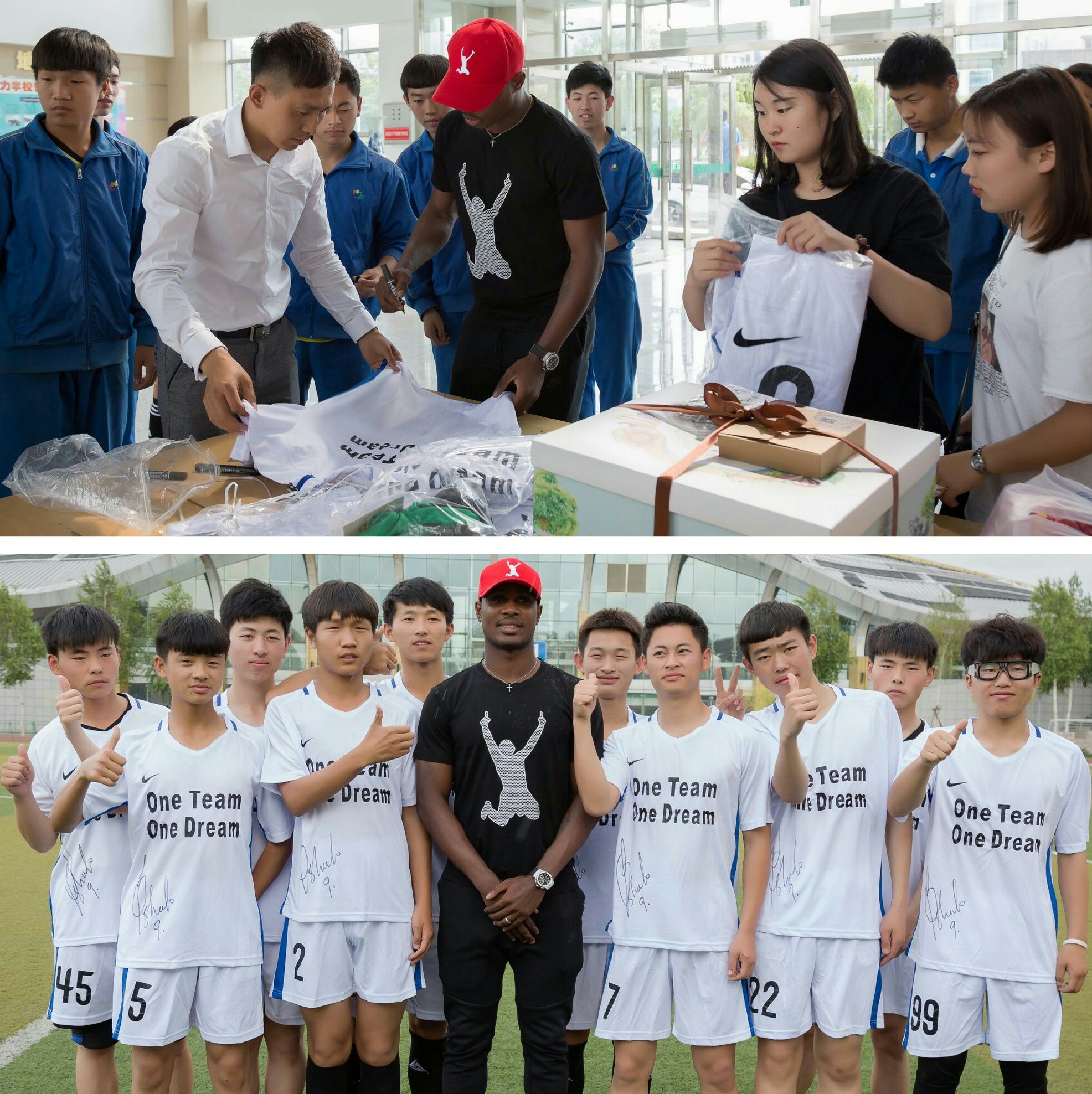 Chinese Orphanage Home Visit Excites Ighalo