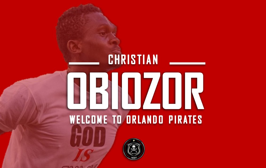 Nigerian Striker Obiozor Joins Pirates