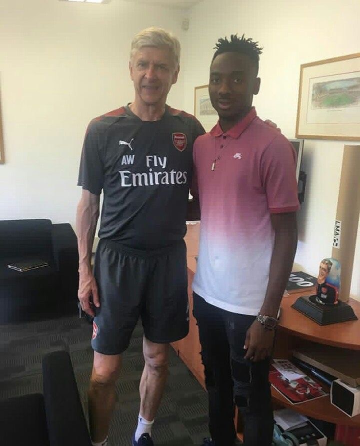 Wenger Welcomes Kelechi Nwakali Into Arsenal Team For Pre Season Training