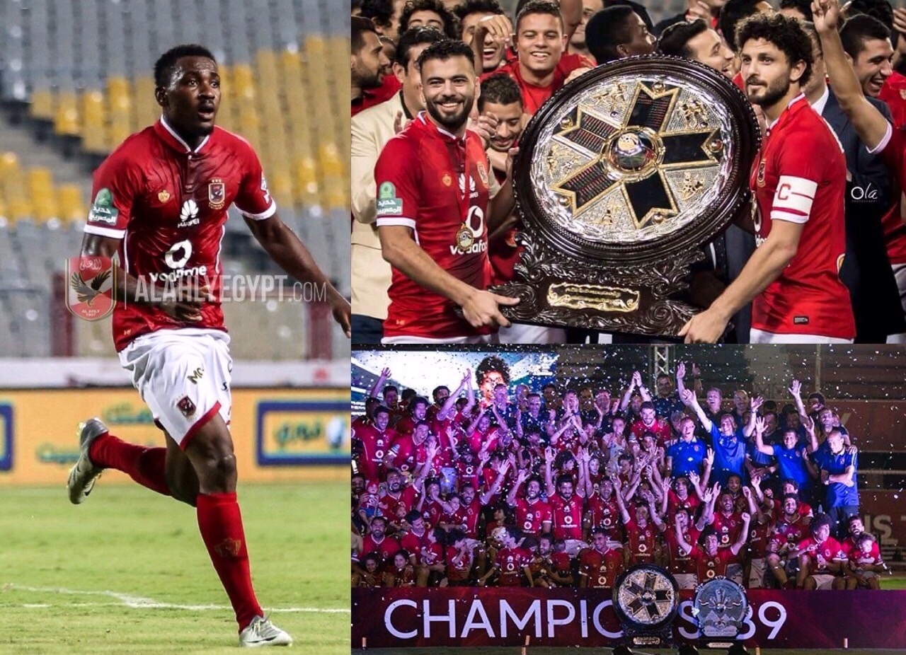 Ajayi Savours Egyptian League Win With Al Ahly