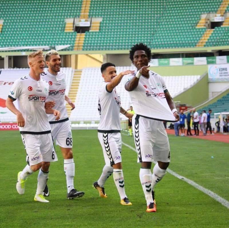 Friday Eze Dazzles For Konyaspor In Europa League, Bags Assist