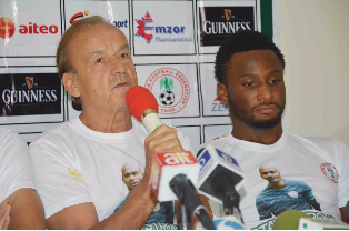 Rohr Debunks Rumours Of Mikel Stripped Of Super Eagles Captaincy