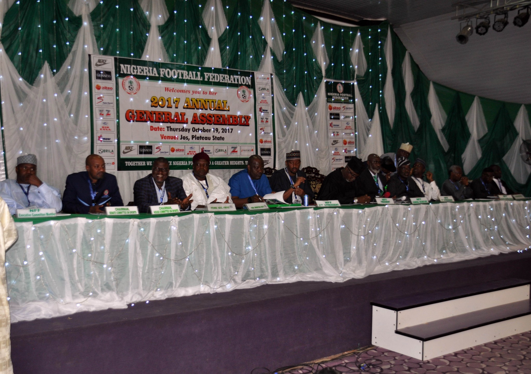 NFF Holds it annual General Assembly in Jos