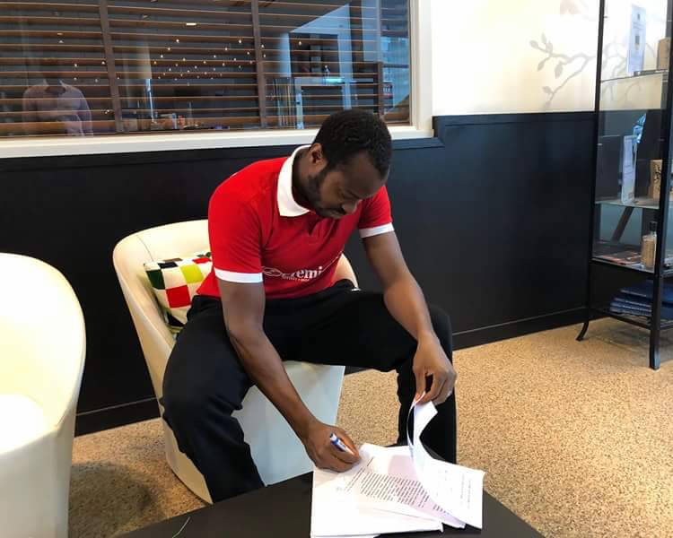 Aruna Quadri signs three-year endorsement deal with Premier Lotto
