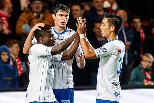 Moses Simon’s Brace From The Spot Sees Gent Past Eupen