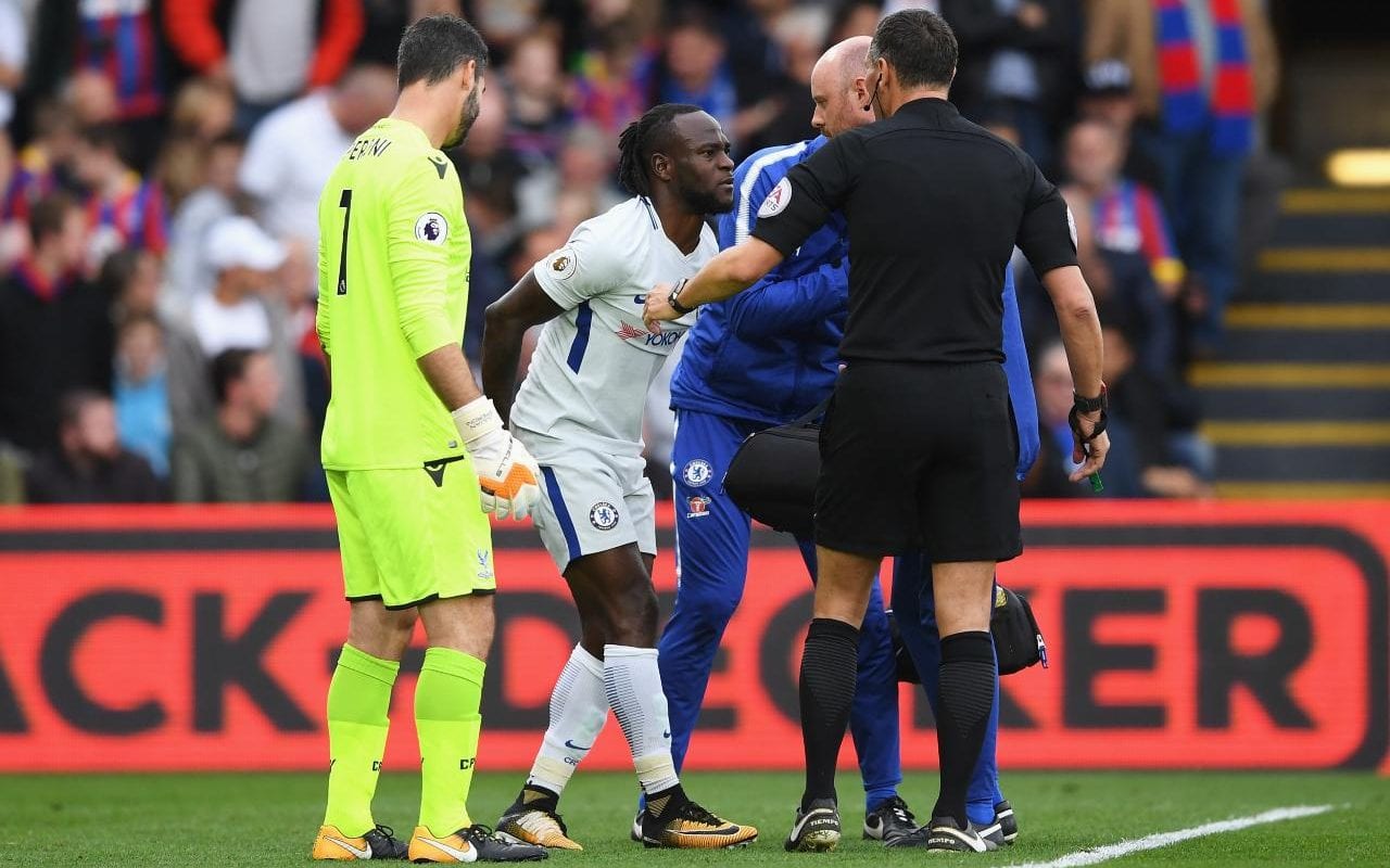 Eagles Star Victor Moses facing a month out as Chelsea's hamstring curse continues