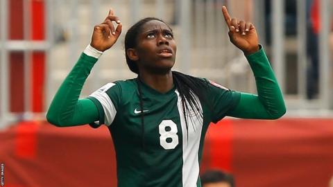 Asisat Oshoala Crowned top goal scorer in Chinese women's super league