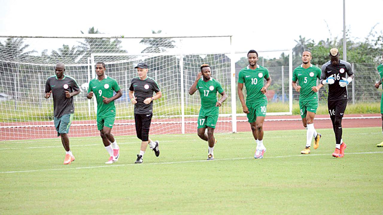 Super Eagles camp opens ahead of Algeria clash