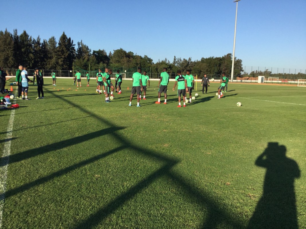 Gernot Rohr To Drill Super Eagles Players In Double Training Session Today