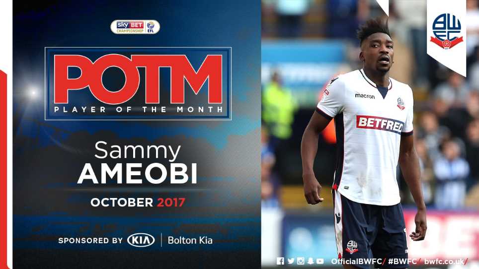 Ameobi receives player of the month award