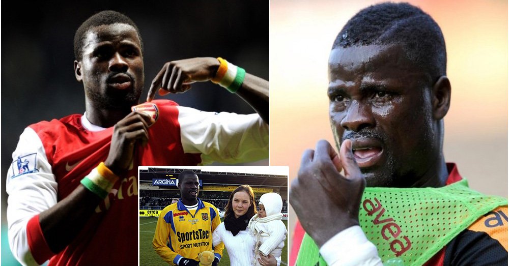 Heart Breaking Story How Ex Arsenal defender Emmanuel Eboue Can from Riches to rags