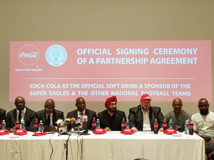 NFF signs $4m five-year sponsorship deal with Coca-Cola