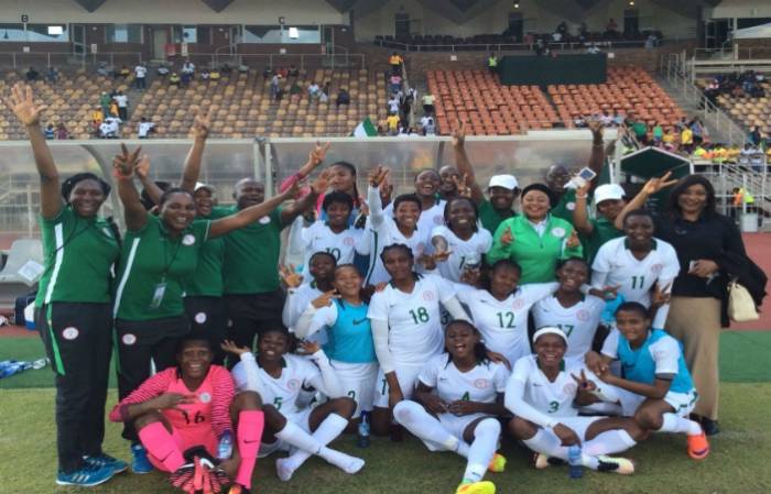 Falconets thrash South Africa 6-0 to qualify for FIFA U20 Women’s World Cup