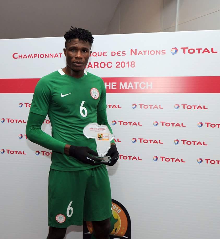 Lokomotiv Plovdiv Bound Stephen Eze judged Man Of The Match In CHAN Eagles Win Over Libya