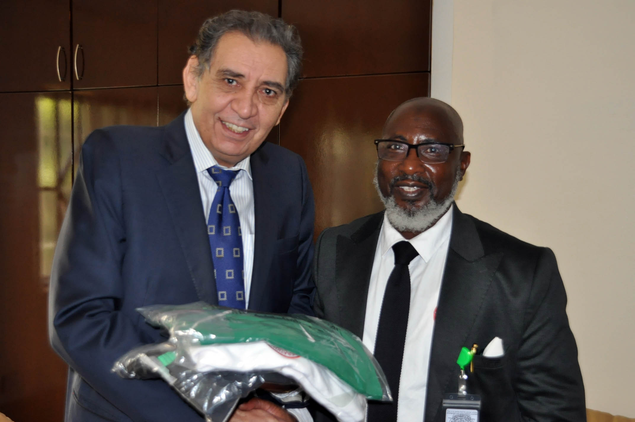 Moroccan ambassador tips Eagles for CHAN glory