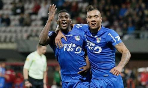 Liverpool Loanee Taiwo Awoniyi Bags Assist For Mouscron In Dramatic 2-2 Draw
