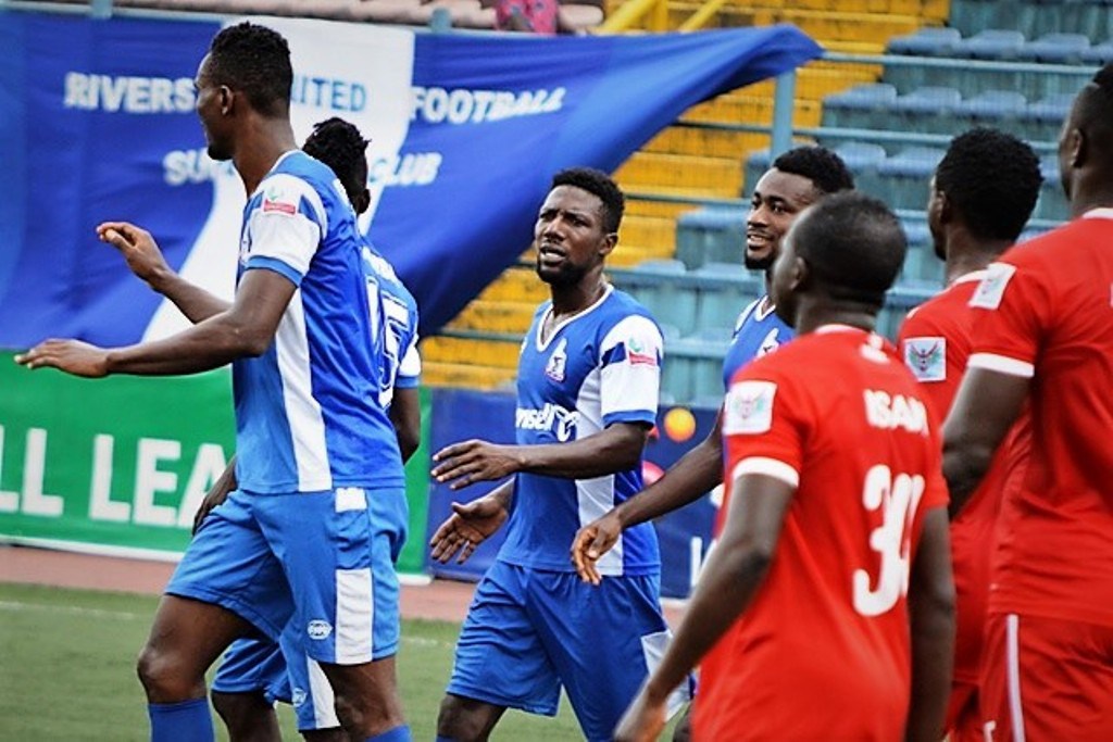 NPFL Review: Ogbugh, Osita Score As Rivers United Ease Past Struggling Tornadoes