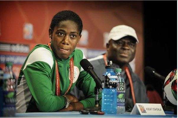 Super Falcons star, Oshoala signs new deal