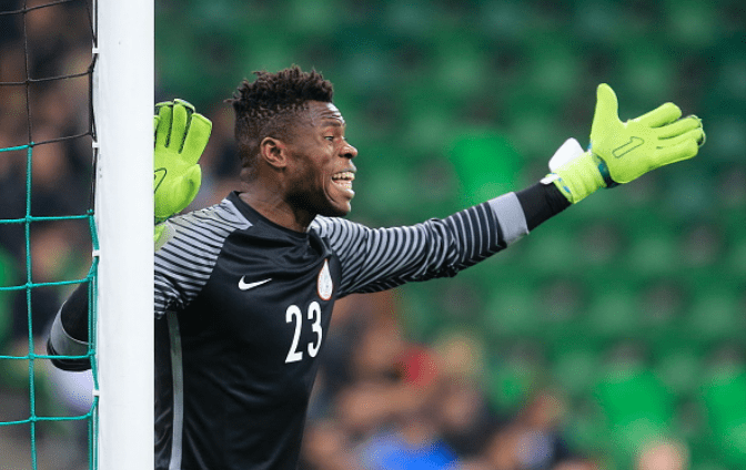 Uzoho is not the Super Eagles first choice Goalkeeper