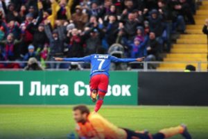 Musa Hits Brace In CSKA Moscow Win Over Krasnodar