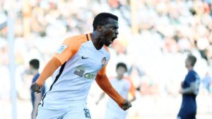 Kayode Nominated For Shakhtar Player Of The Month Award