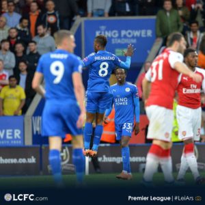 Iheanacho Celebrates Leicester’s ‘Back To Winning Ways’ Feat Vs Arsenal