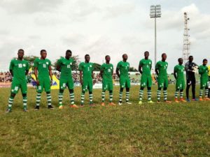 Aigbogun Blames Poor Calabar Pitch For Flying Eagles’ Slim Win Vs Guinea-Bissau in the U20 AFCON Qualifiers