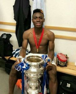 Ex NPFL Goal King Stephen Odey Expresses 'Joy' after Lifting Swiss Cup With FC Zurich & Qualification For Europa League