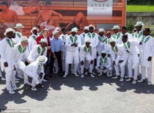 Super Eagles reveal their stunning travel outfits for trip to Russia