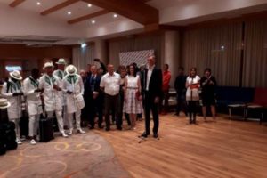 Mayor Of Essentuki Welcomes Super Eagles To Russia
