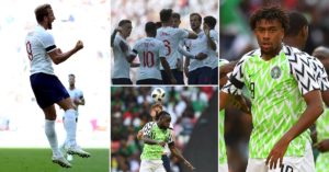 Sloppy first half Performance As England beat Super Eagles in World Cup friendly