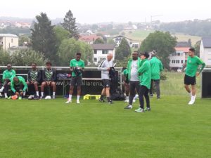 Super Eagles Back In Training After Czech Republic Defeat