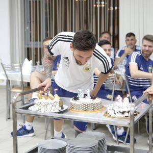 Argentina Stars Celebrate Messi On 31st Birthday