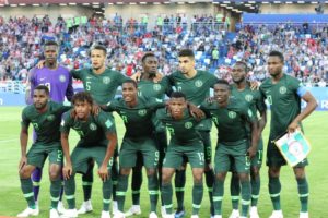 Confirmed Super Eagles Line Up: Omeruo, Musa Start, Moses To Play RWB In 3-5-2 Formation