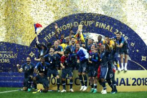 France "African Nation" Beat Energetic Croatia to clinch their Second World Cup Trophy