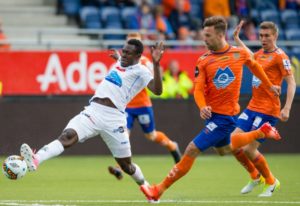 Ibrahim Shuaibu fires second straight hat-trick in Norway