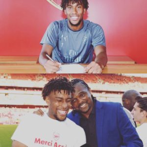 Kanu Congratulates Iwobi On Arsenal Contract Extension