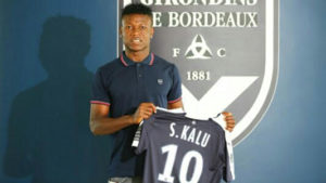 Kalu Grabs jersey number 10 As He Joins French Club Bordeaux On Five-Year Contract