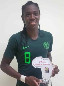 Oshoala Bags WOTM Award In Nigeria Win Against Equatorial Guinea