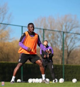 Etebo Resumes Stoke City Training After Missing QPR Clash Over Injury