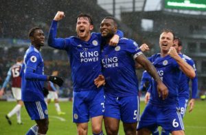 EPL: Ndidi Stars, Iheanacho Benched As 10-Man Leicester Win At Burnley