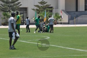 Osimhen Injured In Eagles’ Training, May Miss Madagascar Clash