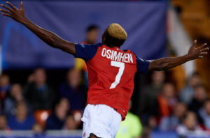 Osimhen Ends Goal Drought as Valencia Trounced Lille