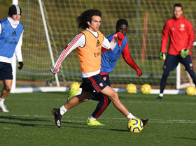 Versatile Nigerian Teenager Trains With Arsenal First Team Ahead Of Manchester City Visit