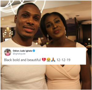 Odion Ighalo Mourns Passing of His Sister