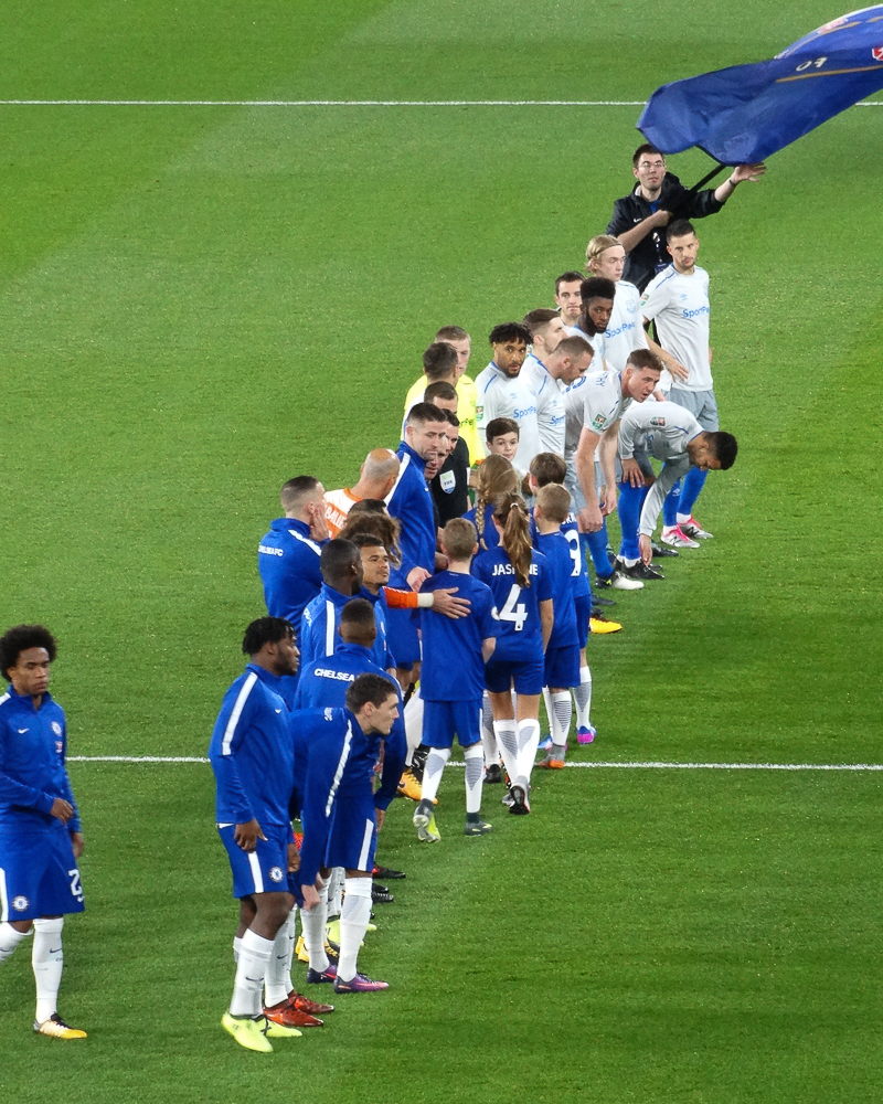 Chelsea versus Everton