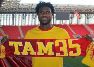 Aris Striker Brown Ideye joins Turkish Super Lig side Goztepe