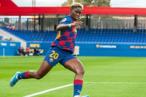 WUCL: Oshoola's Barcelona suffer first defeat as Ucheibe impress in Benfica's win